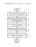 Audio Content Auditioning by Playback Device diagram and image