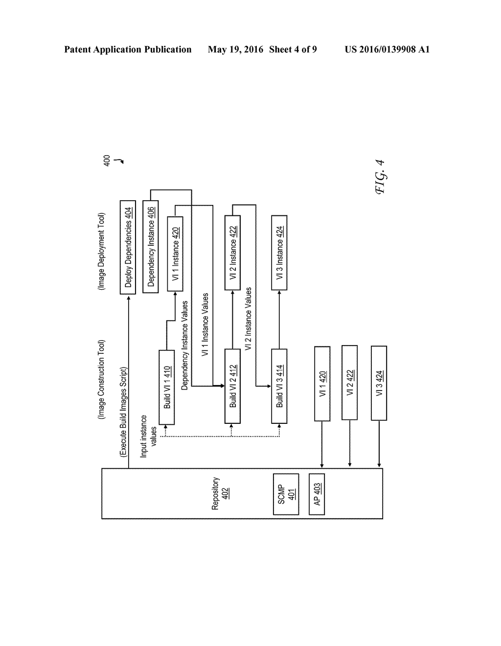 CONSTRUCTING VIRTUAL IMAGES FOR INTERDEPENDENT APPLICATIONS - diagram, schematic, and image 05