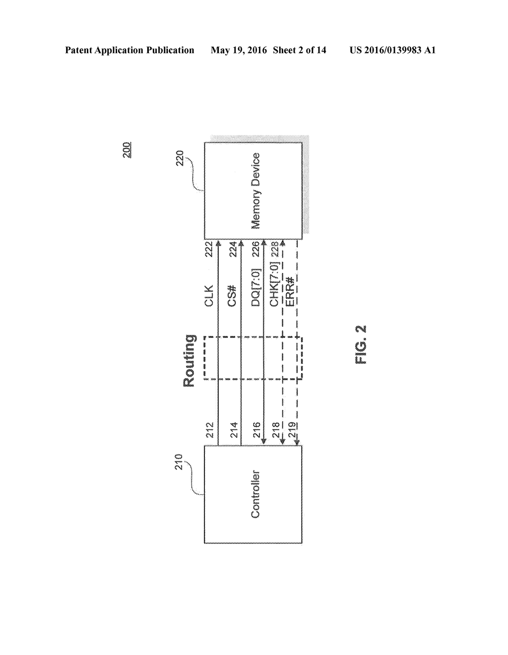 DEVICE AND METHOD FOR DETECTING CONTROLLER SIGNAL ERRORS IN FLASH MEMORY - diagram, schematic, and image 03