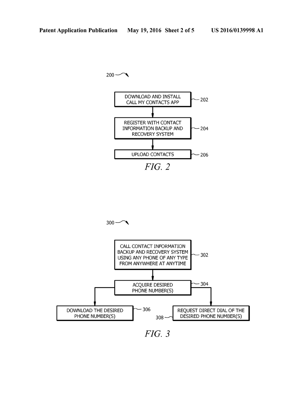 System, Method and Computer Program Product for Contact Information Backup     and Recovery - diagram, schematic, and image 03