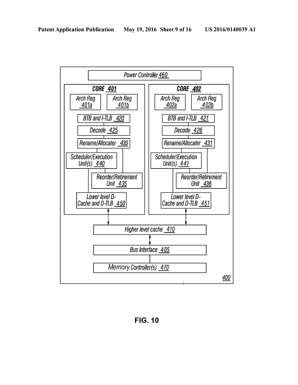 PROVIDING MULTIPLE MEMORY MODES FOR A PROCESSOR INCLUDING INTERNAL MEMORY - diagram, schematic, and image 10