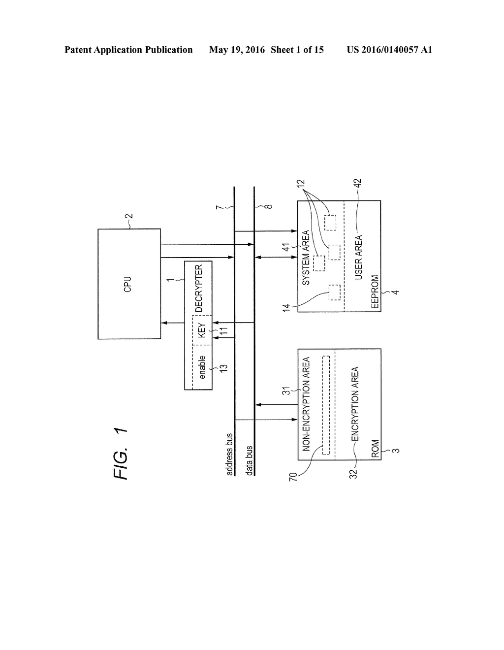 SEMICONDUCTOR DEVICE AND ENCRYPTION KEY WRITING METHOD - diagram, schematic, and image 02