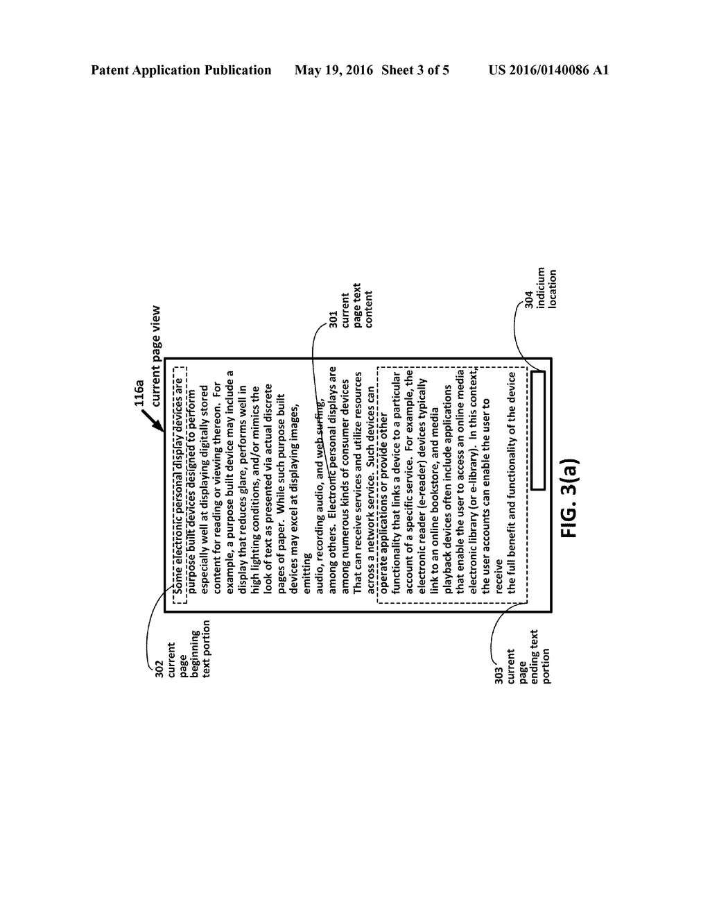 SYSTEM AND METHOD FOR CONTENT REPAGINATION PROVIDING A PAGE CONTINUITY     INDICIUM WHILE E-READING - diagram, schematic, and image 04