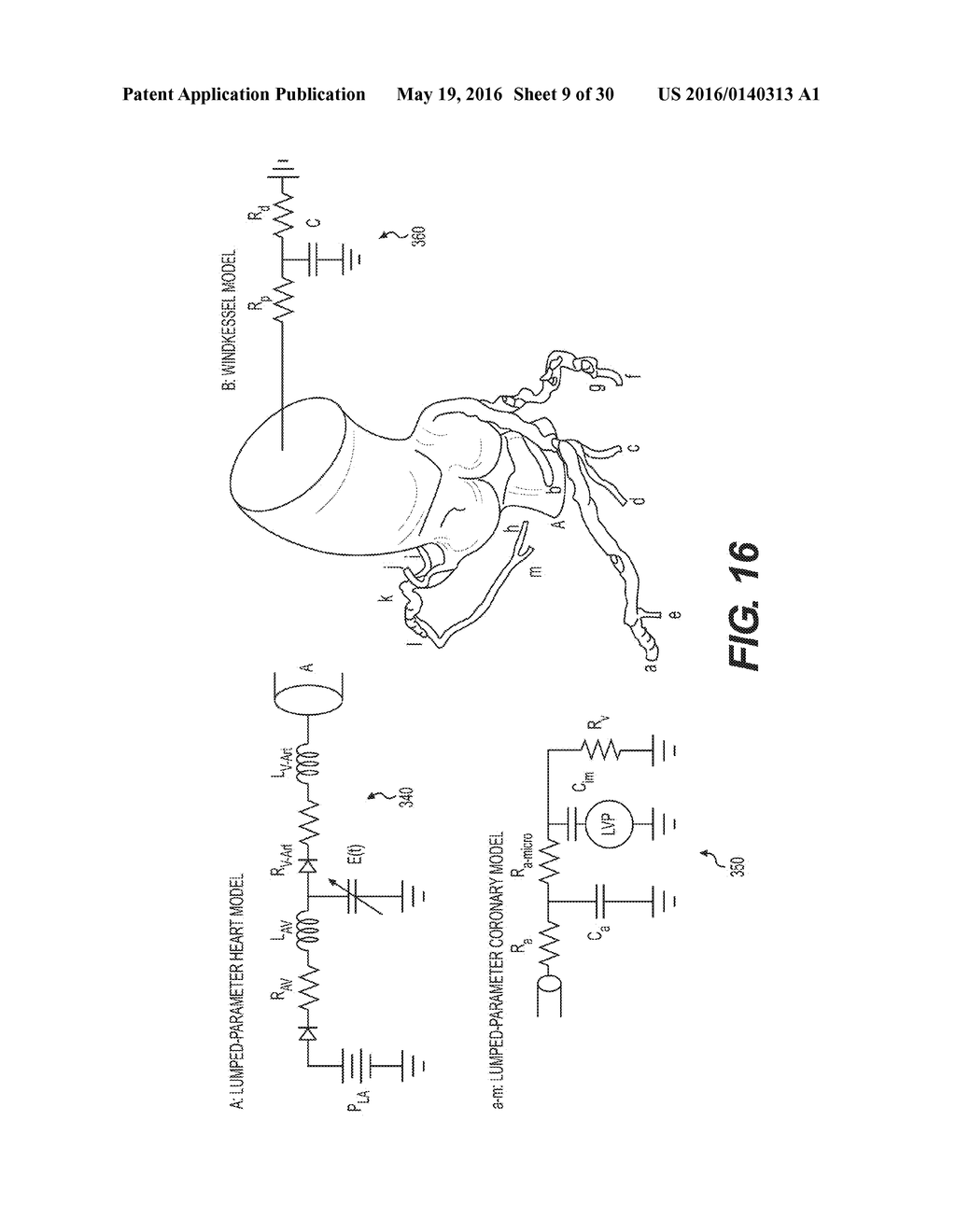 METHOD AND SYSTEM FOR IMAGE PROCESSING TO DETERMINE PATIENT-SPECIFIC BLOOD     FLOW CHARACTERISTICS - diagram, schematic, and image 10