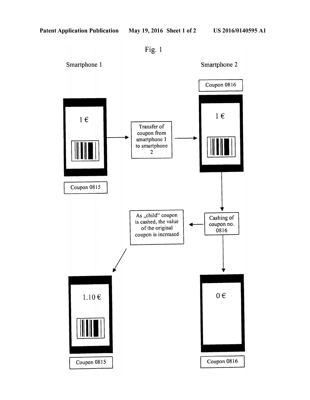METHOD FOR PROCESSING ELECTRONIC COUPONS - diagram, schematic, and image 02