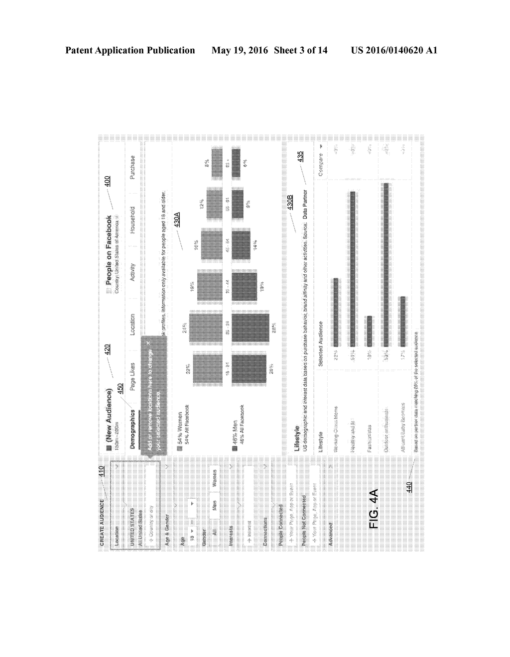 Using Audience Metrics with Targeting Criteria for an Advertisement - diagram, schematic, and image 04