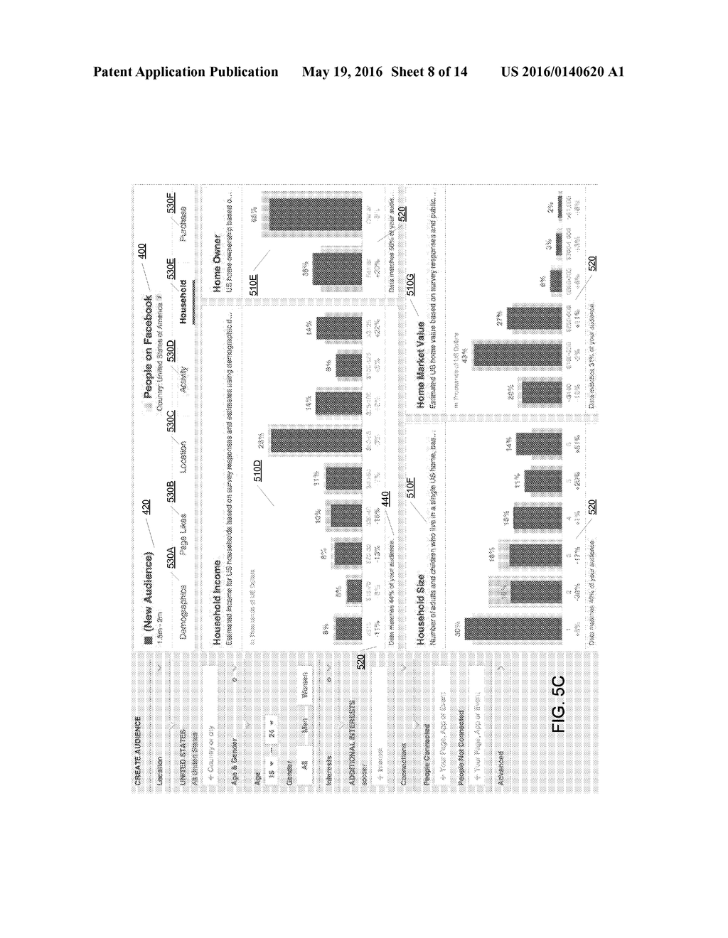 Using Audience Metrics with Targeting Criteria for an Advertisement - diagram, schematic, and image 09