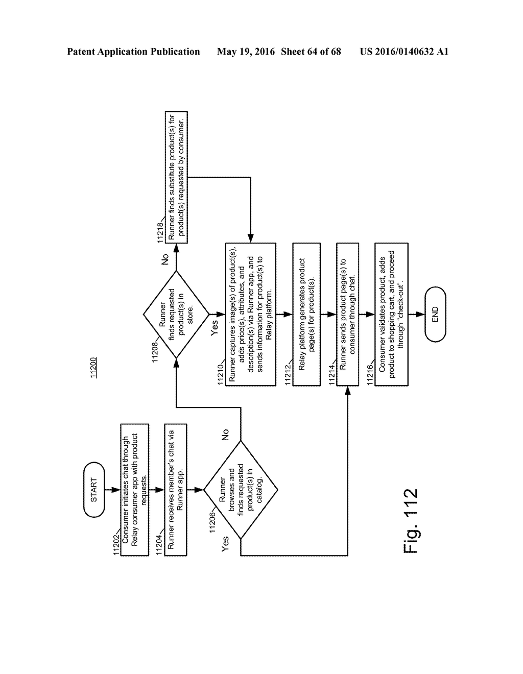 METHODS AND SYSTEMS SUPPORTING CROWD-SOURCED PROXY SHOPPING VIA AN     E-COMMERCE PLATFORM - diagram, schematic, and image 65