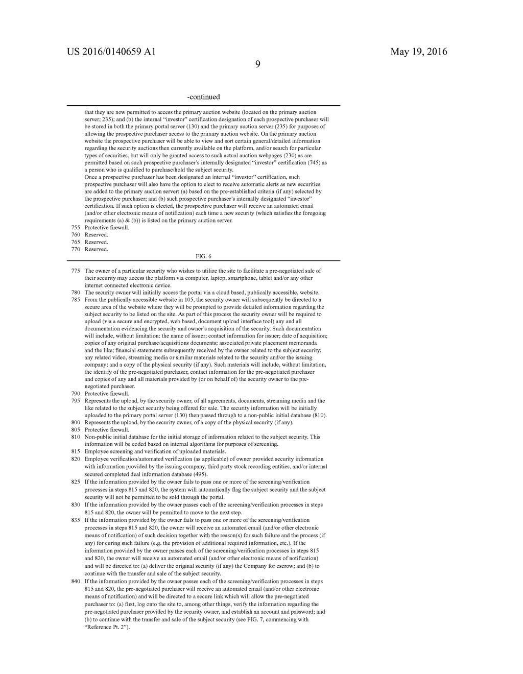 METHOD FOR CREATING A SECONDARY MARKET FOR NON-PUBLICALLY TRADED PRIVATELY     PLACED SECURITIES - diagram, schematic, and image 17