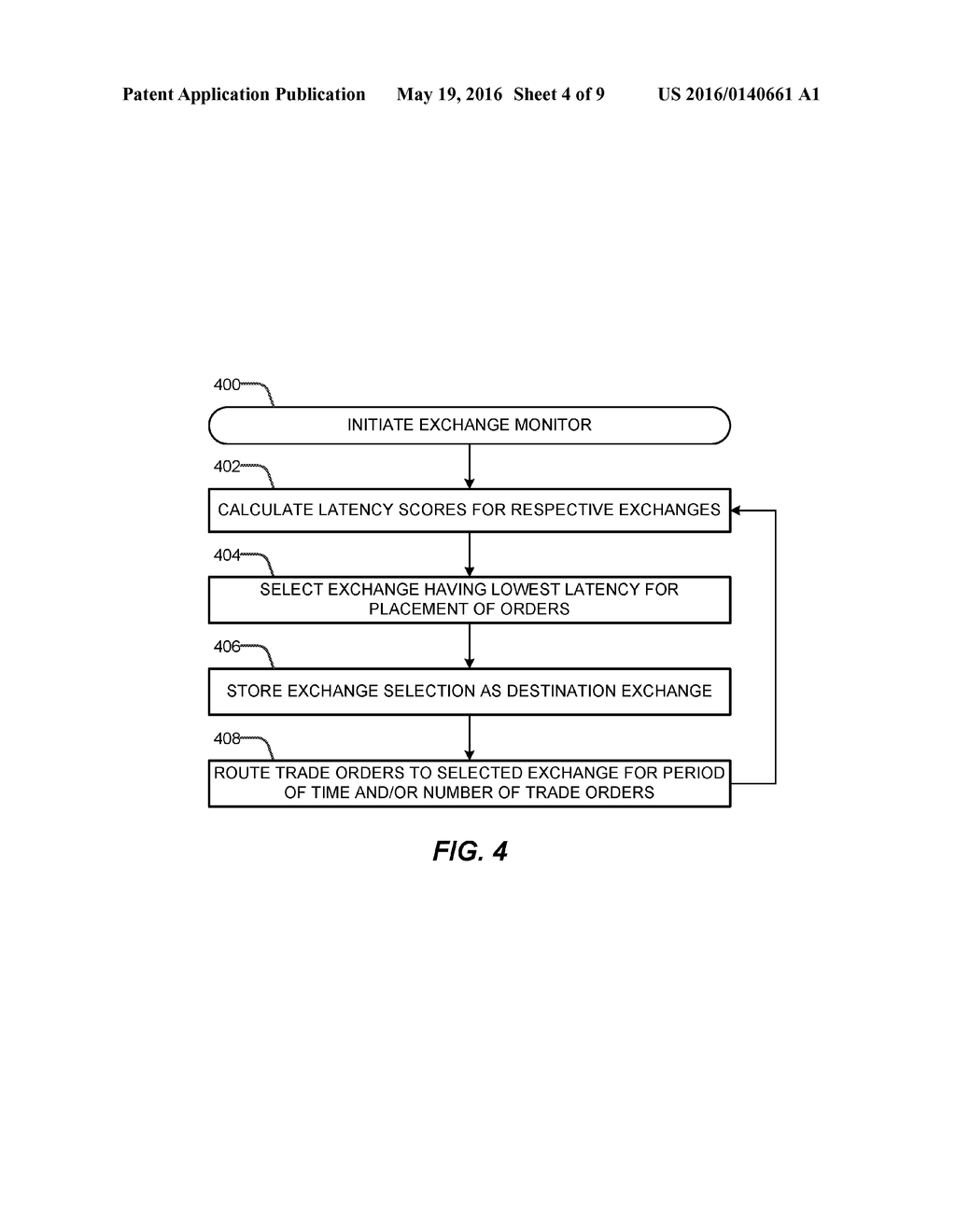 Systems and Methods for Routing Trade Orders Based on Exchange Latency - diagram, schematic, and image 05