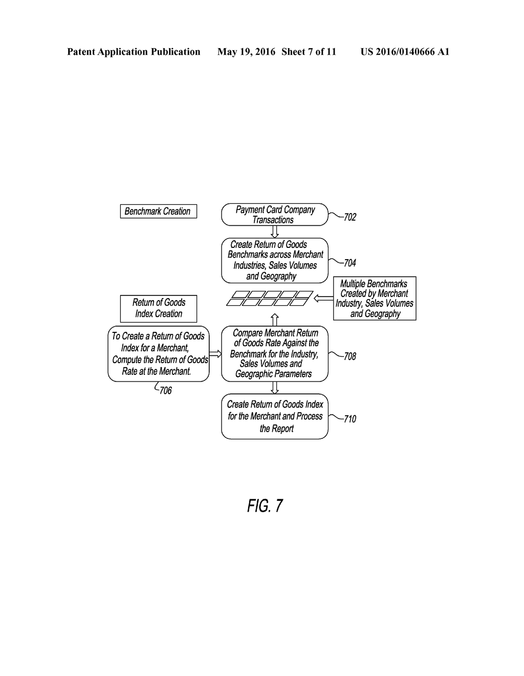 METHOD AND SYSTEM FOR INDEXING RETURN OF GOODS TO A MERCHANT - diagram, schematic, and image 08