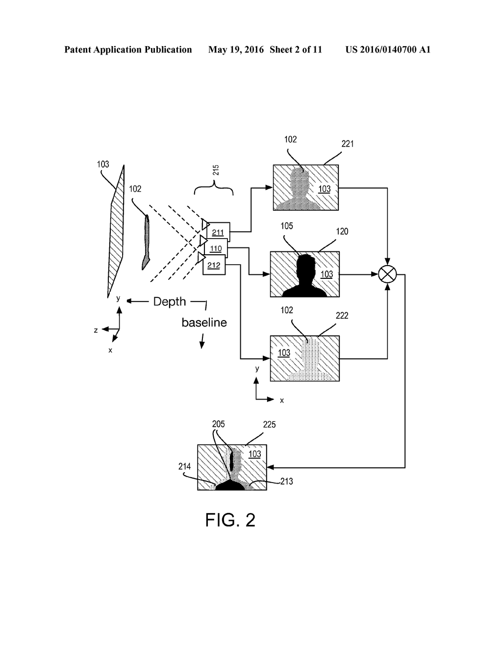 METHOD AND APPARATUS FOR FILLING IMAGES CAPTURED BY ARRAY CAMERAS - diagram, schematic, and image 03