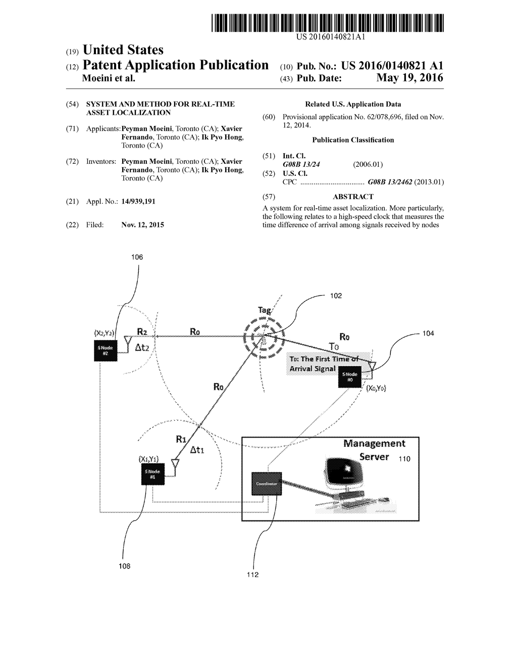 SYSTEM AND METHOD FOR REAL-TIME ASSET LOCALIZATION - diagram, schematic, and image 01