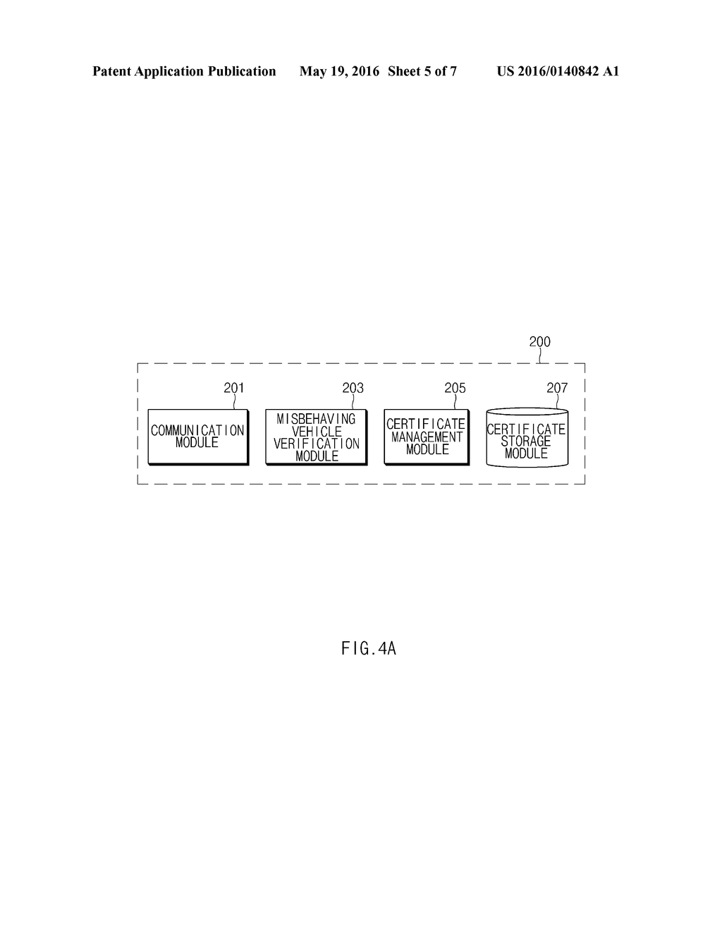 METHOD FOR HANDLING MISBEHAVING VEHICLE AND V2X COMMUNICATON SYSTEM     PERFORMING THE SAME - diagram, schematic, and image 06