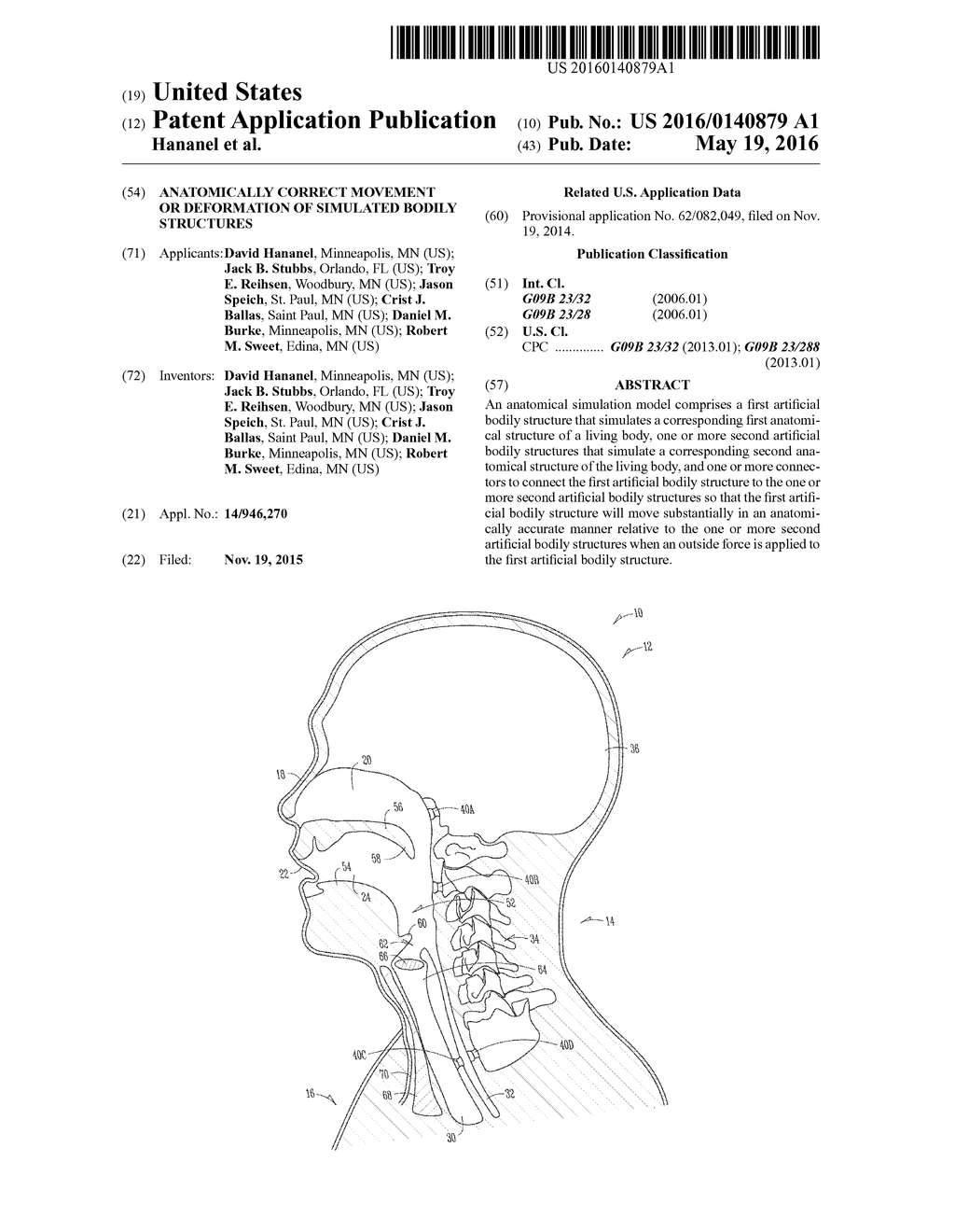 ANATOMICALLY CORRECT MOVEMENT OR DEFORMATION OF SIMULATED BODILY     STRUCTURES - diagram, schematic, and image 01