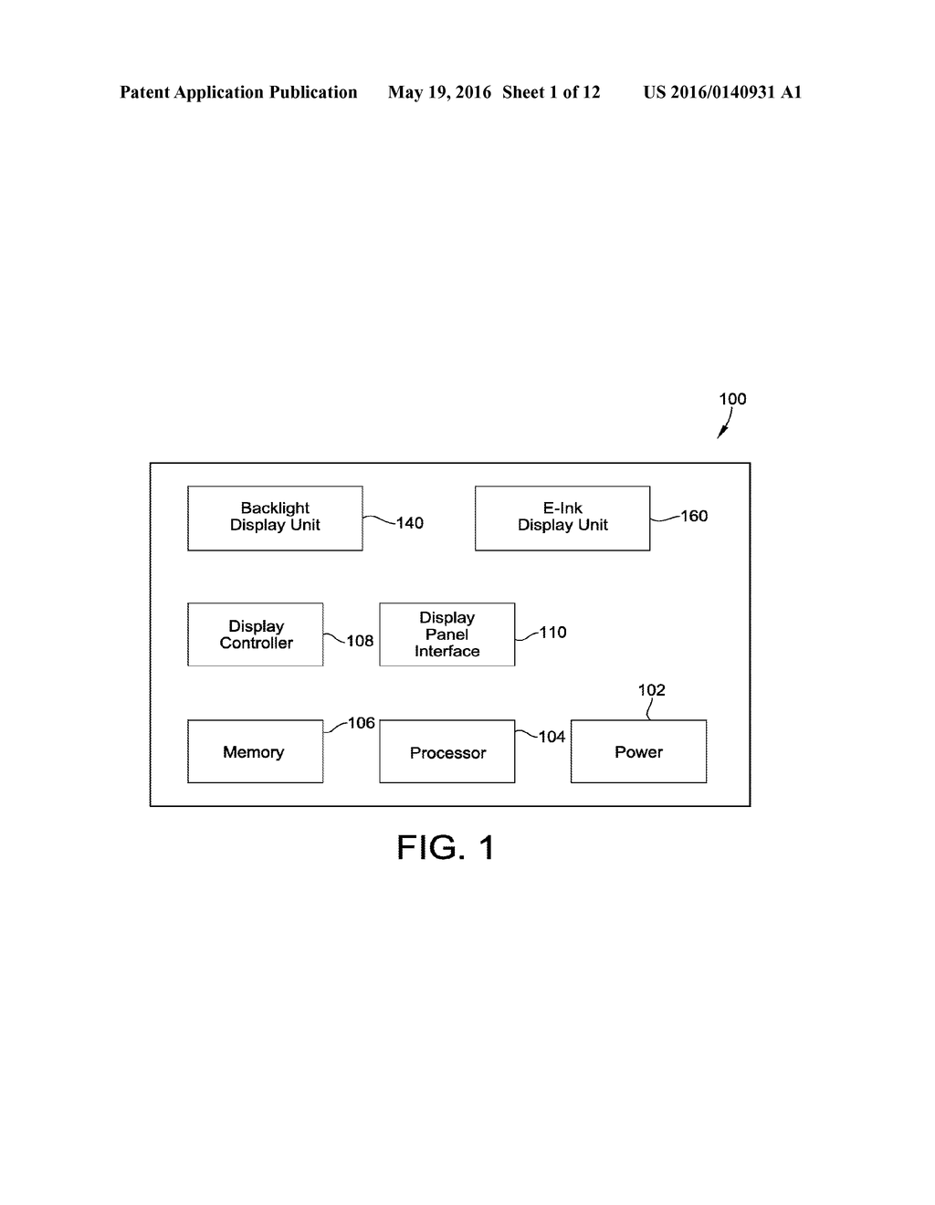 DUAL SCREEN DISPLAY FOR MOBILE COMPUTING DEVICE - diagram, schematic, and image 02