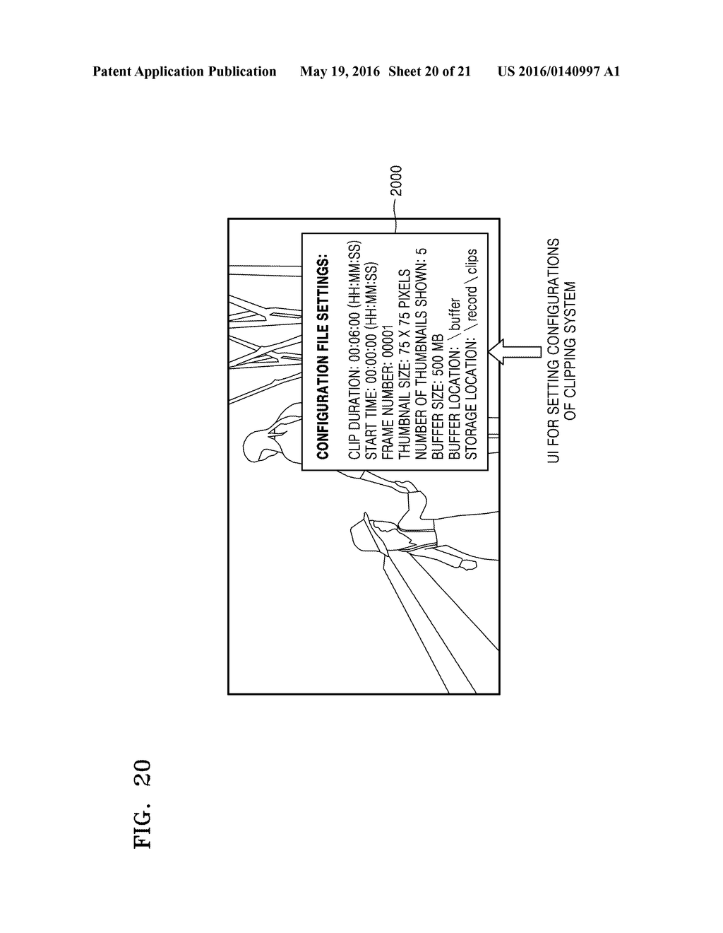 METHOD AND SYSTEM FOR GENERATING MULTIMEDIA CLIP - diagram, schematic, and image 21