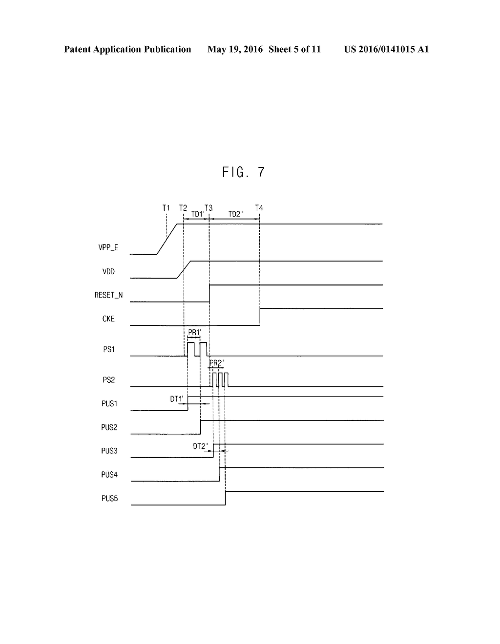 MEMORY DEVICE INCLUDING POWER-UP CONTROL CIRCUIT, AND MEMORY SYSTEM HAVING     THE SAME - diagram, schematic, and image 06