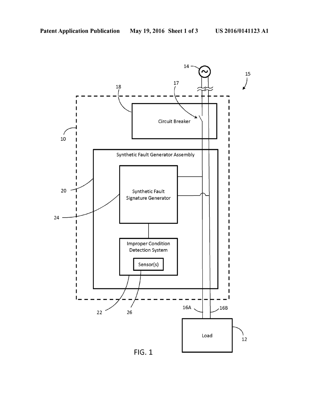 SYNTHETIC FAULT REMOTE DISCONNECT FOR A BRANCH CIRCUIT - diagram, schematic, and image 02