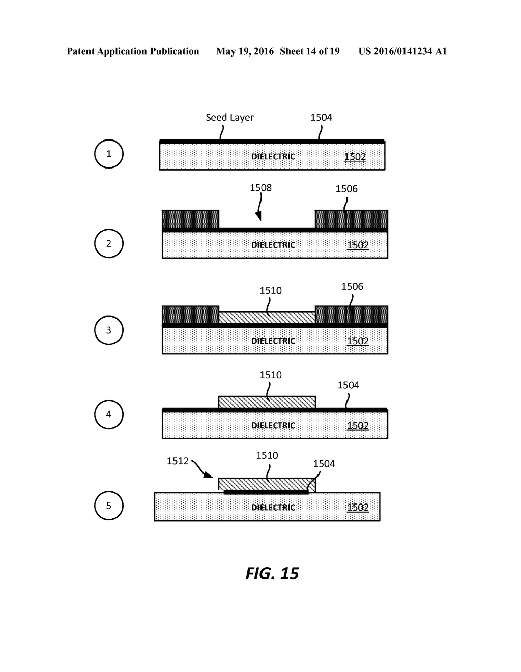 INTEGRATED DEVICE PACKAGE COMPRISING SILICON BRIDGE IN PHOTO IMAGEABLE     LAYER - diagram, schematic, and image 15