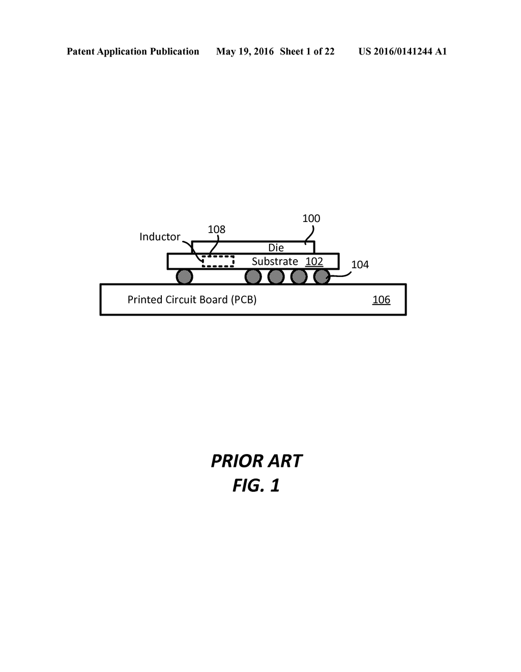 INTEGRATED DEVICE PACKAGE COMPRISING AN ELECTROMAGNETIC (EM) PASSIVE     DEVICE IN AN ENCAPSULATION LAYER, AND AN EM SHIELD - diagram, schematic, and image 02