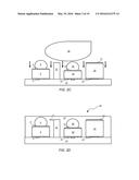 METHODS FOR PERFORMING EXTENDED WAFER-LEVEL PACKAGING (eWLP) AND eWLP     DEVICES MADE BY THE METHODS diagram and image