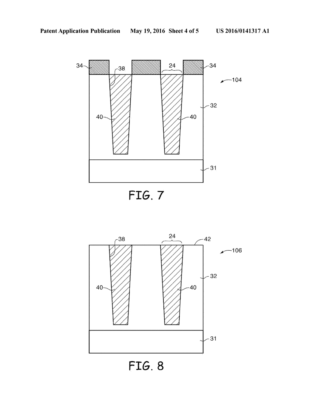 PIXEL ISOLATION REGIONS FORMED WITH DOPED EPITAXIAL LAYER - diagram, schematic, and image 05