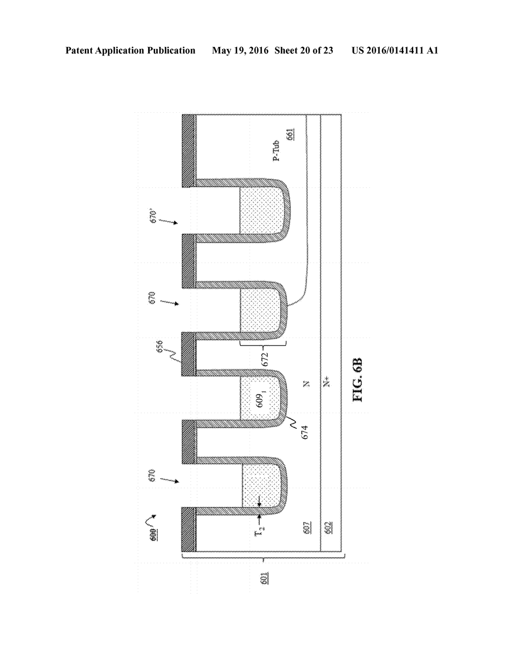 HIGH FREQUENCY SWITCHING MOSFETS WITH LOW OUTPUT CAPACITANCE USING A     DEPLETABLE P-SHIELD - diagram, schematic, and image 21