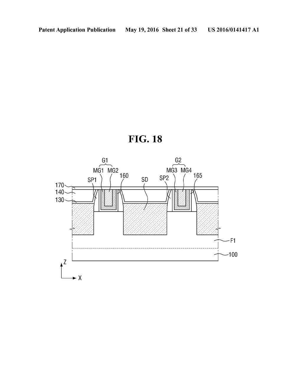 SEMICONDUCTOR DEVICE AND METHOD FOR FABRICATING THE SAME - diagram, schematic, and image 22