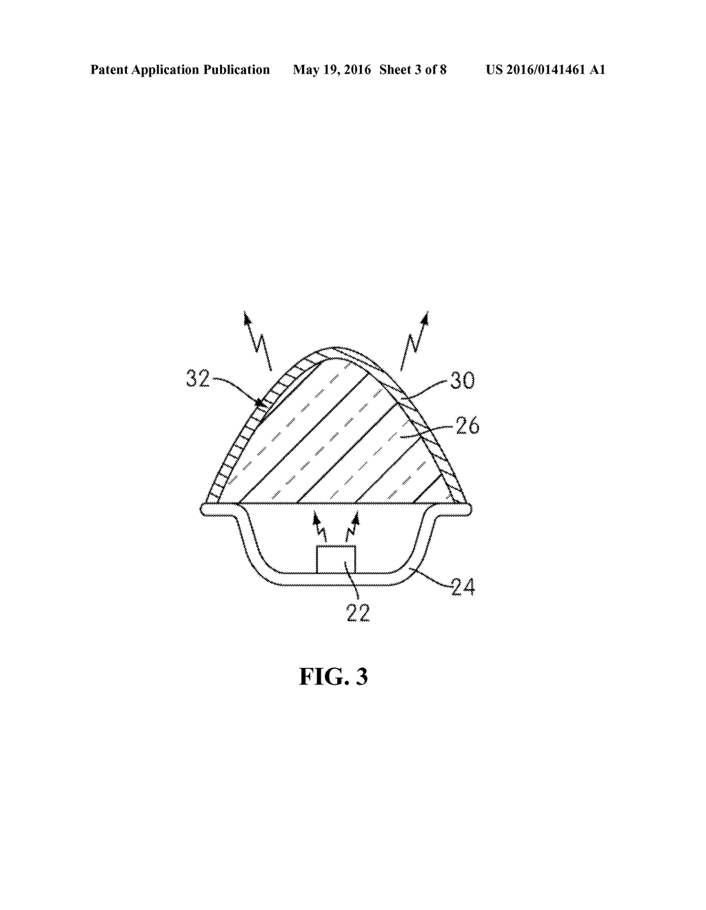 LED LIGHTING ARRANGEMENT INCLUDING LIGHT EMITTING PHOSPHOR - diagram, schematic, and image 04