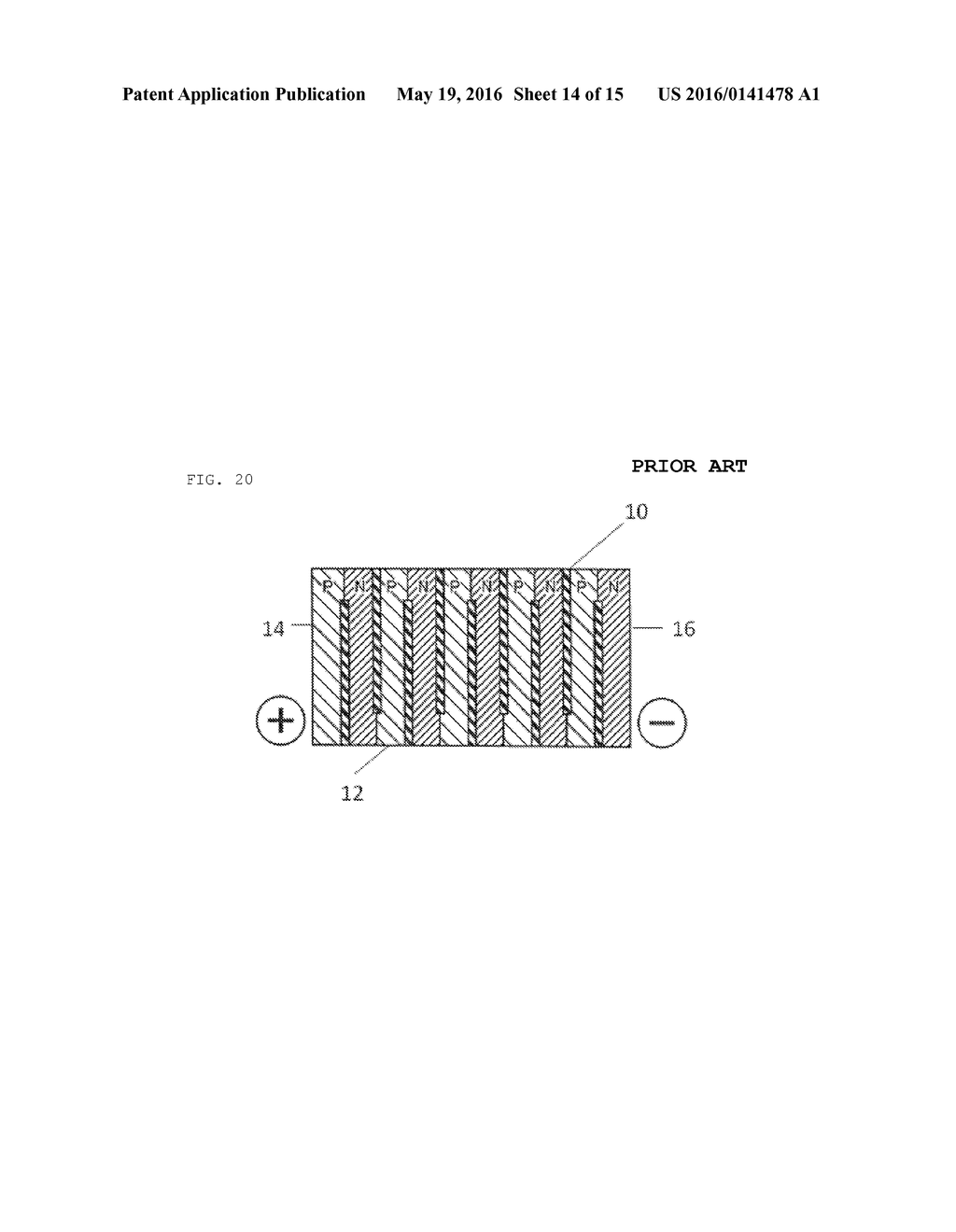 LAMINATED THERMOELECTRIC CONVERSION ELEMENT AND MANUFACTURING METHOD     THEREFOR - diagram, schematic, and image 15