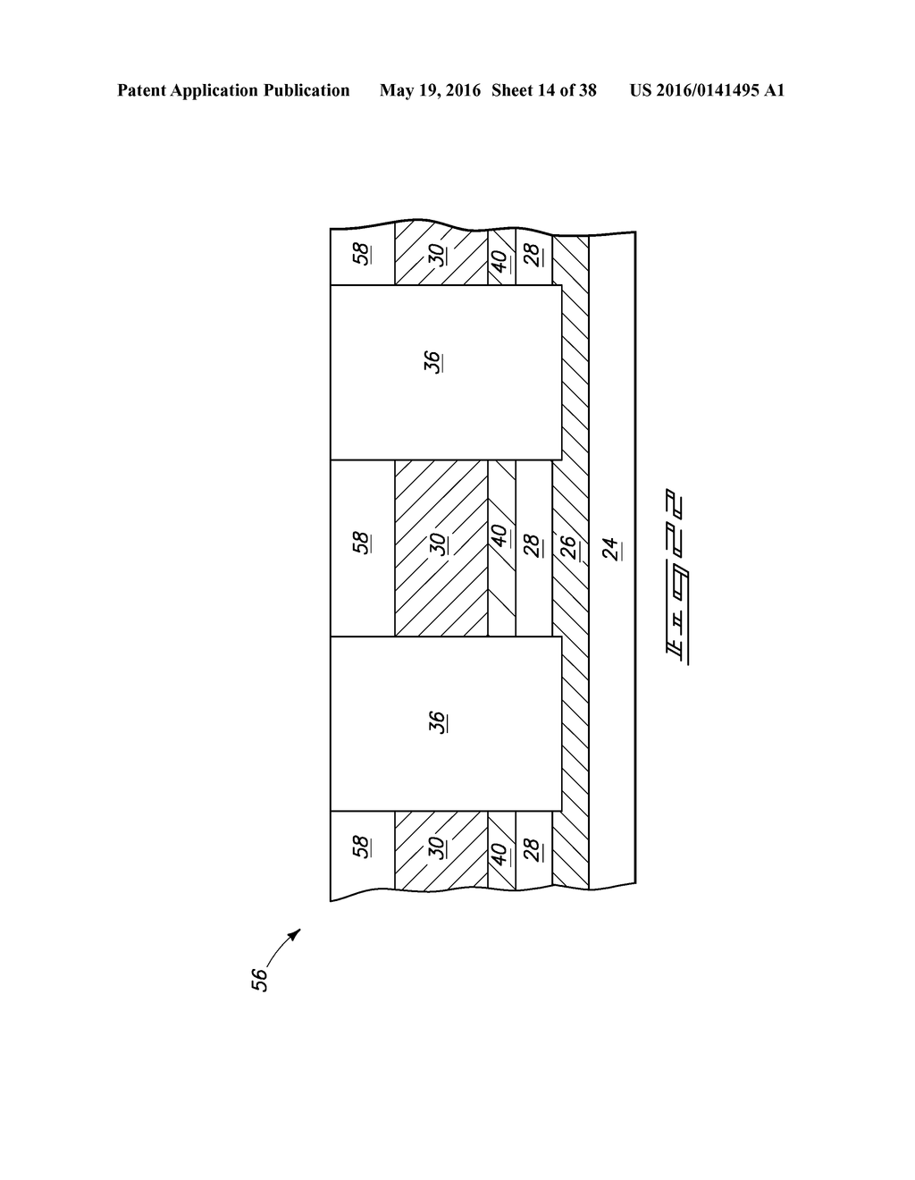 Memory Device Constructions, Memory Cell Forming Methods, and     Semiconductor Construction Forming Methods - diagram, schematic, and image 15