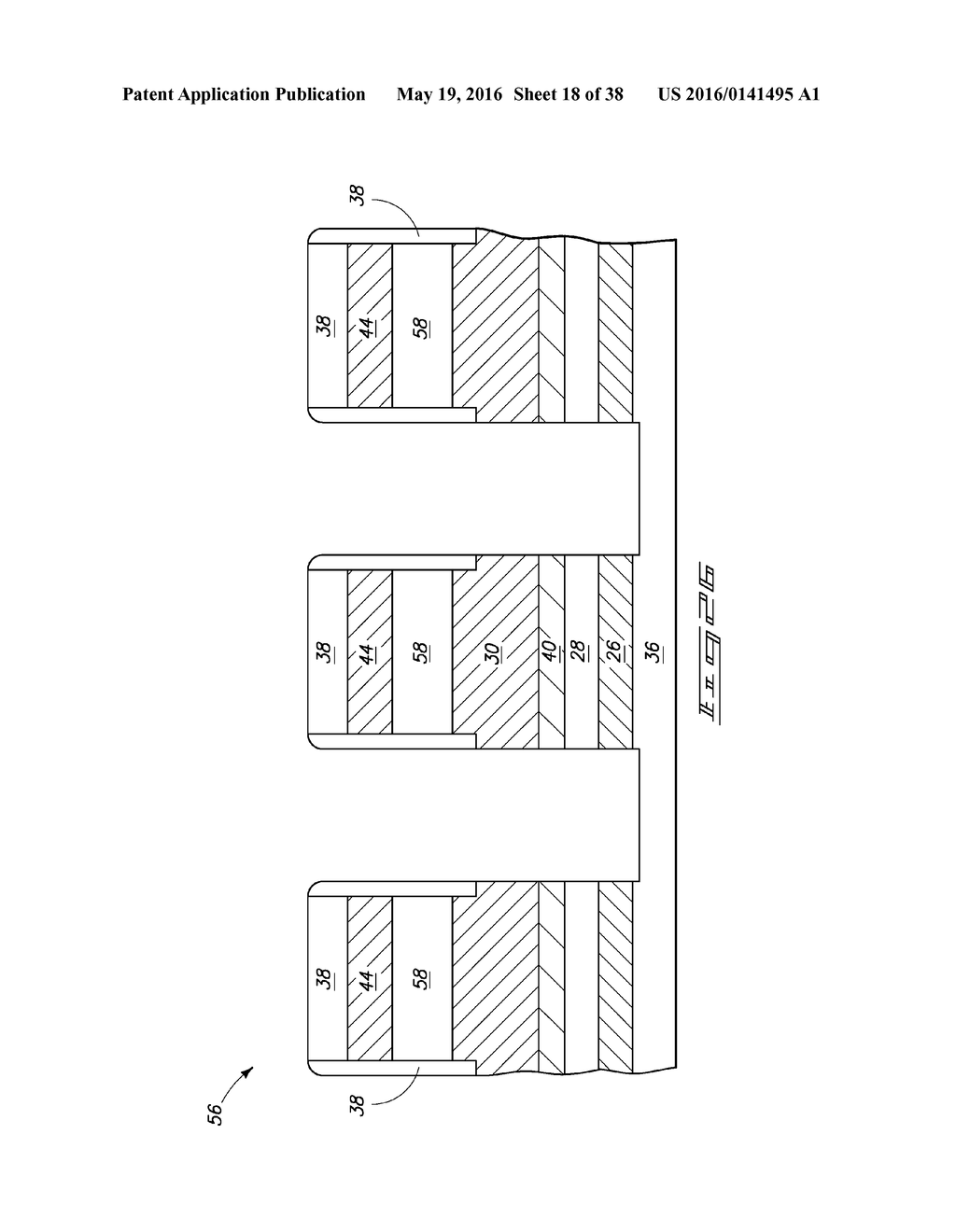 Memory Device Constructions, Memory Cell Forming Methods, and     Semiconductor Construction Forming Methods - diagram, schematic, and image 19