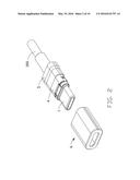 CABLE CONNECTOR ASSEMBLY HAVING IMPROVED METAL SHELL diagram and image