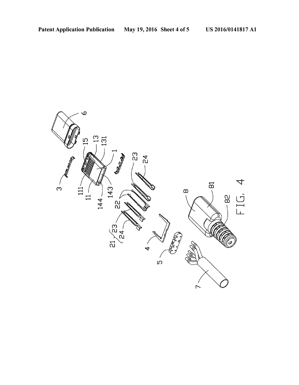 POWER CONNECTOR ASSEMBLY - diagram, schematic, and image 05