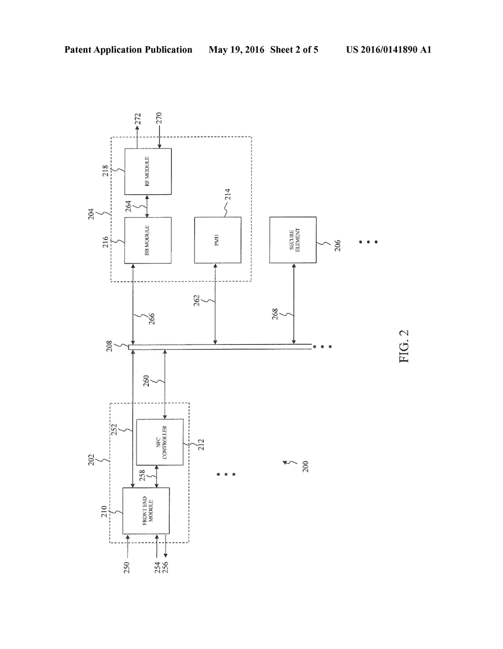 Wireless Power Transfer - Near Field Communication Enabled Communication     Device - diagram, schematic, and image 03