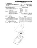 PORTABLE TERMINAL HAVING A WIRELESS  CHARGER COIL AND AN ANTENNA ELEMENT     ON THE SAME PLANE diagram and image