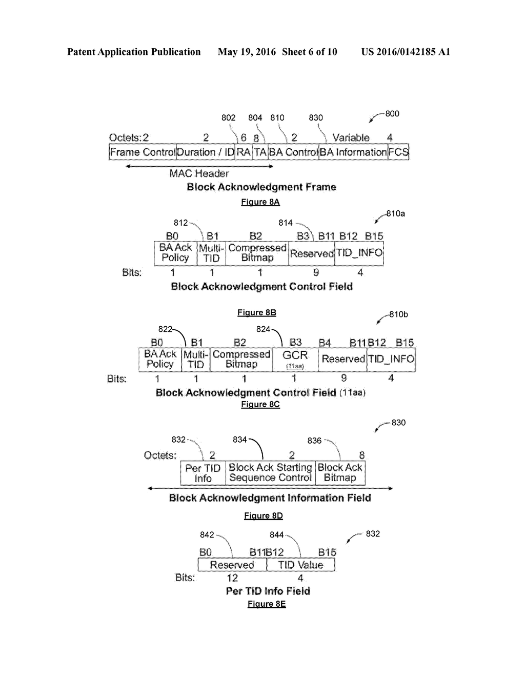 METHOD AND APPARATUS FOR MULTICAST BLOCK ACKNOWLEDGEMENT - diagram, schematic, and image 07