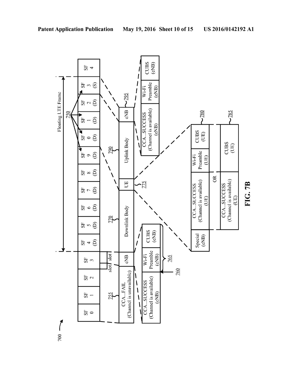 TECHNIQUES FOR TRANSMITTING PREAMBLES OVER AN UNLICENSED RADIO FREQUENCY     SPECTRUM BAND - diagram, schematic, and image 11