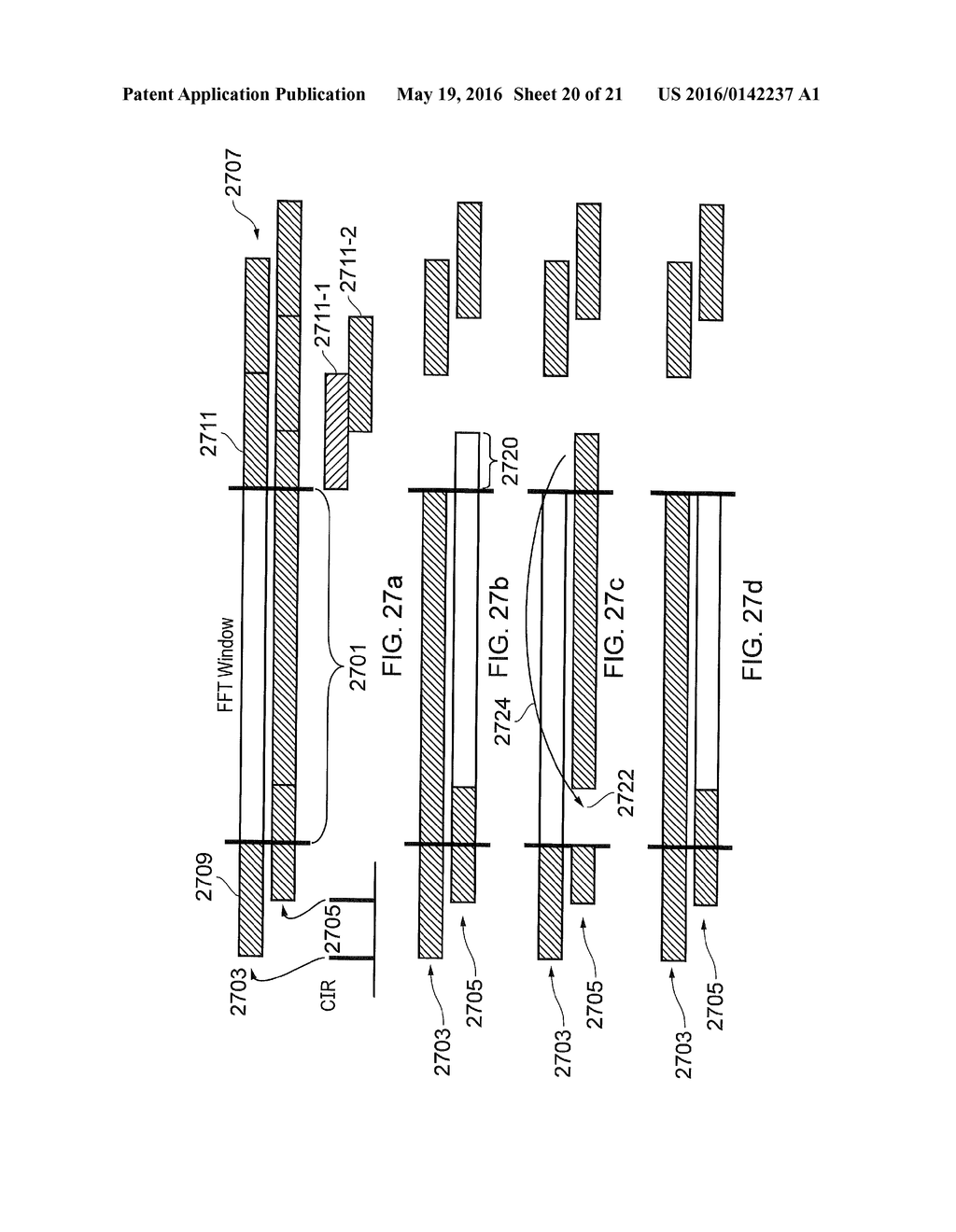 IMPLICIT SIGNALLING IN OFDM PREAMBLE WITH EMBEDDED SIGNATURE SEQUENCE, AND     CYCLIC PREFIX AND POSTFIX AIDED SIGNATURE DETECTION - diagram, schematic, and image 21