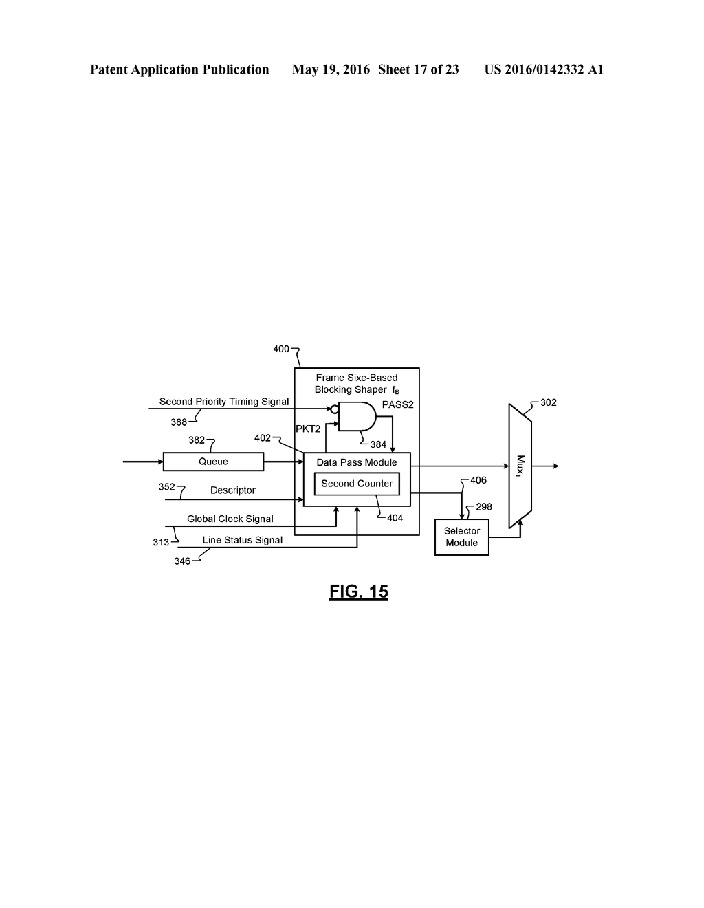 METHOD AND APPARATUS FOR BLOCKING TRANSMISSION OF FRAMES FROM A NETWORK     DEVICE - diagram, schematic, and image 18