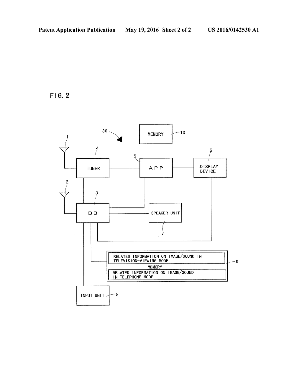 MOBILE TELEPHONE DEVICE - diagram, schematic, and image 03