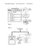 Terminal and Method to Access an Intelligent Module Adapted to Connect to     a Printer, and to Access a Web Server in Which a Web Application is     Maintained diagram and image