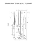 RECORDING-MEDIUM TRANSPORTING AND READING APPARATUS diagram and image