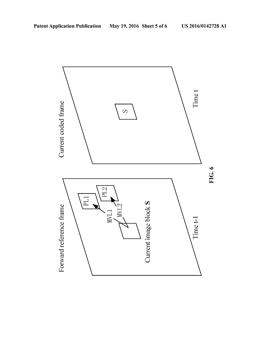 P FRAME-BASED MULTI-HYPOTHESIS MOTION COMPENSATION METHOD - diagram, schematic, and image 06