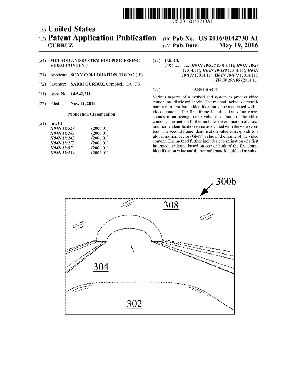 METHOD AND SYSTEM FOR PROCESSING VIDEO CONTENT - diagram, schematic, and image 01