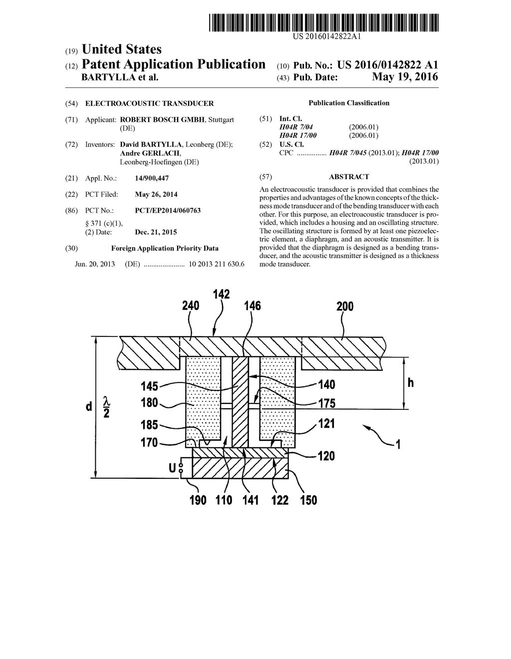 ELECTROACOUSTIC TRANSDUCER - diagram, schematic, and image 01