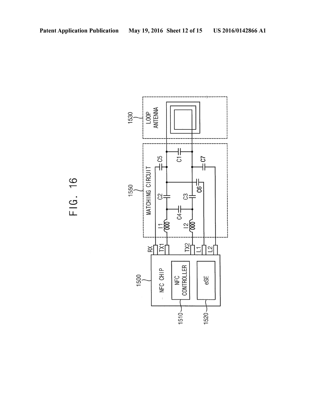 NEAR FIELD COMMUNICATION CHIP EMBEDDED IN A WEARABLE ELECTRONIC DEVICE AND     WEARABLE ELECTRONIC DEVICE - diagram, schematic, and image 13