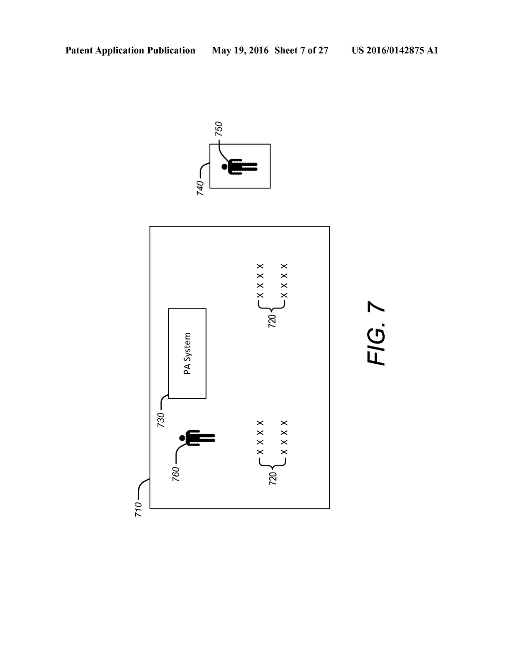 LOCATION AWARE PERSONAL COMMUNICATION DEVICE ENABLED PUBLIC ADDRESSING     (PA) SYSTEM - diagram, schematic, and image 08