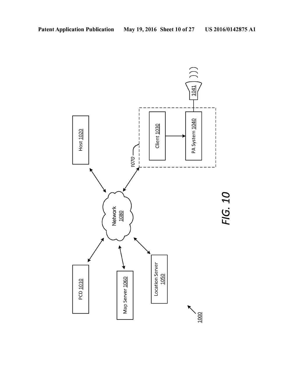 LOCATION AWARE PERSONAL COMMUNICATION DEVICE ENABLED PUBLIC ADDRESSING     (PA) SYSTEM - diagram, schematic, and image 11